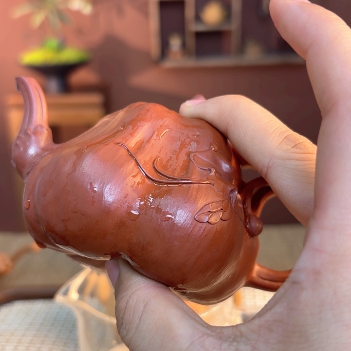 紫砂茶壶紫砂我做的