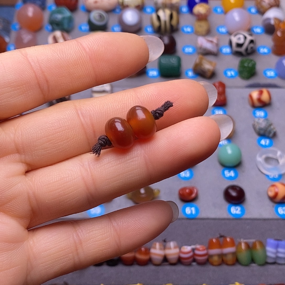 周***花玛瑙/玉髓未镶嵌颈饰