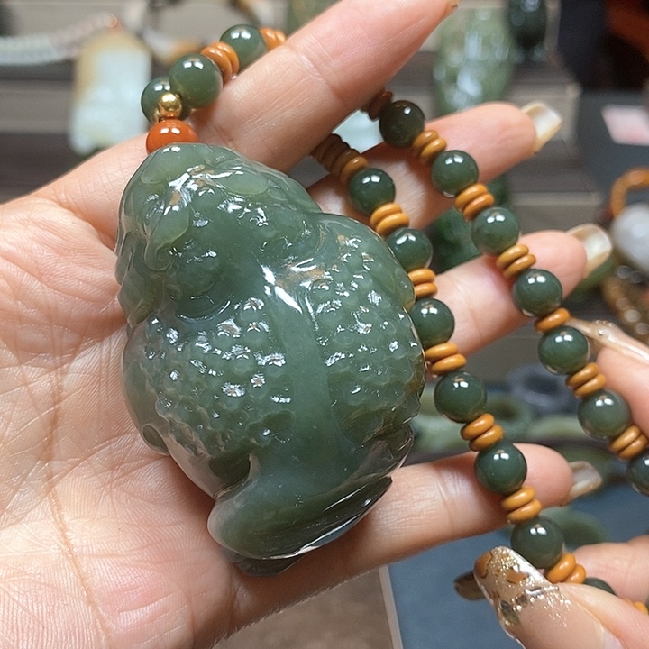 和田玉挂件未镶嵌