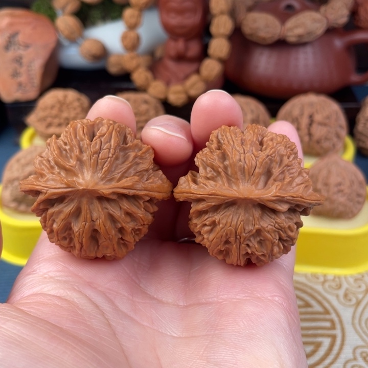 吊坠文玩核桃苹果园43