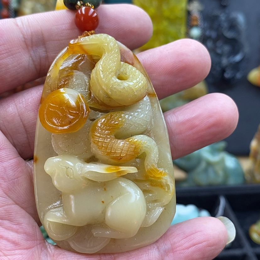 【闪购商品】未镶嵌岫玉吊坠