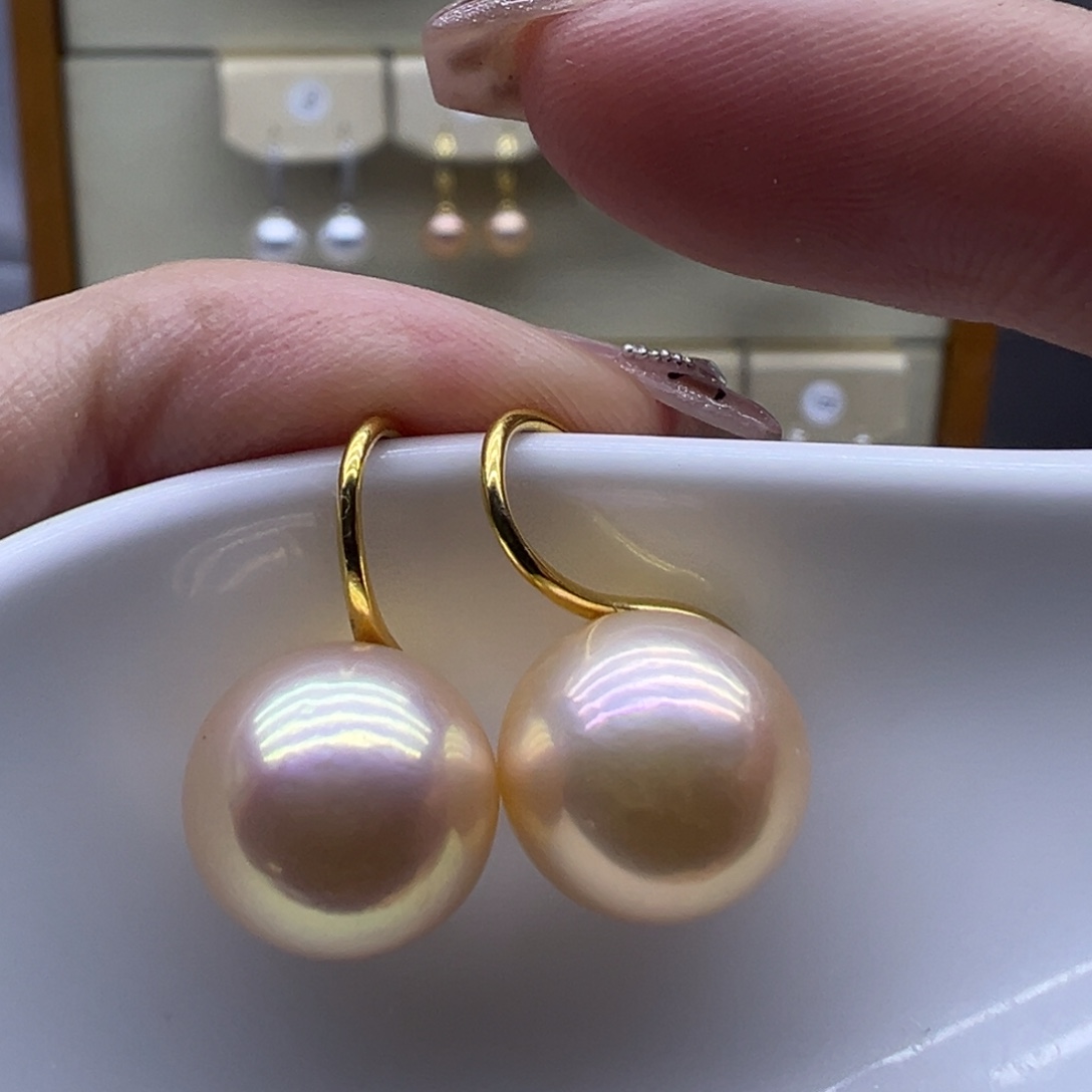未镶嵌耳饰淡水珍珠