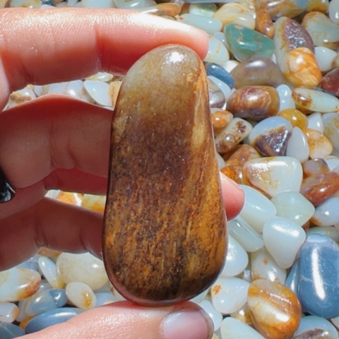 未镶嵌和田玉（糖玉）手链11