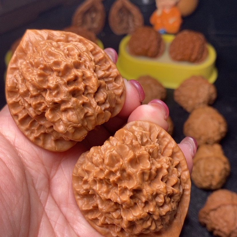 【闪购商品】把件文玩核桃655号官帽45