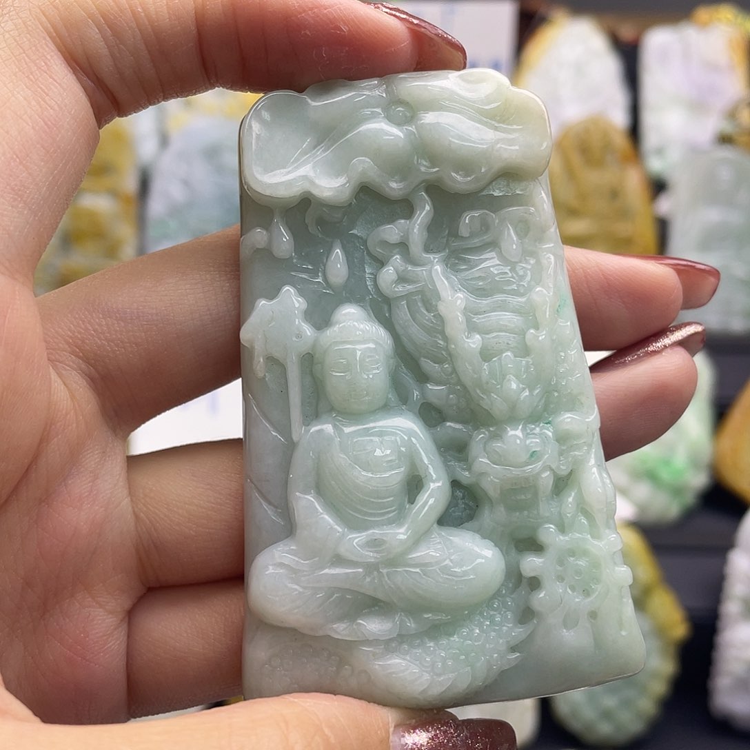 翡翠吊坠(不含链)未镶嵌