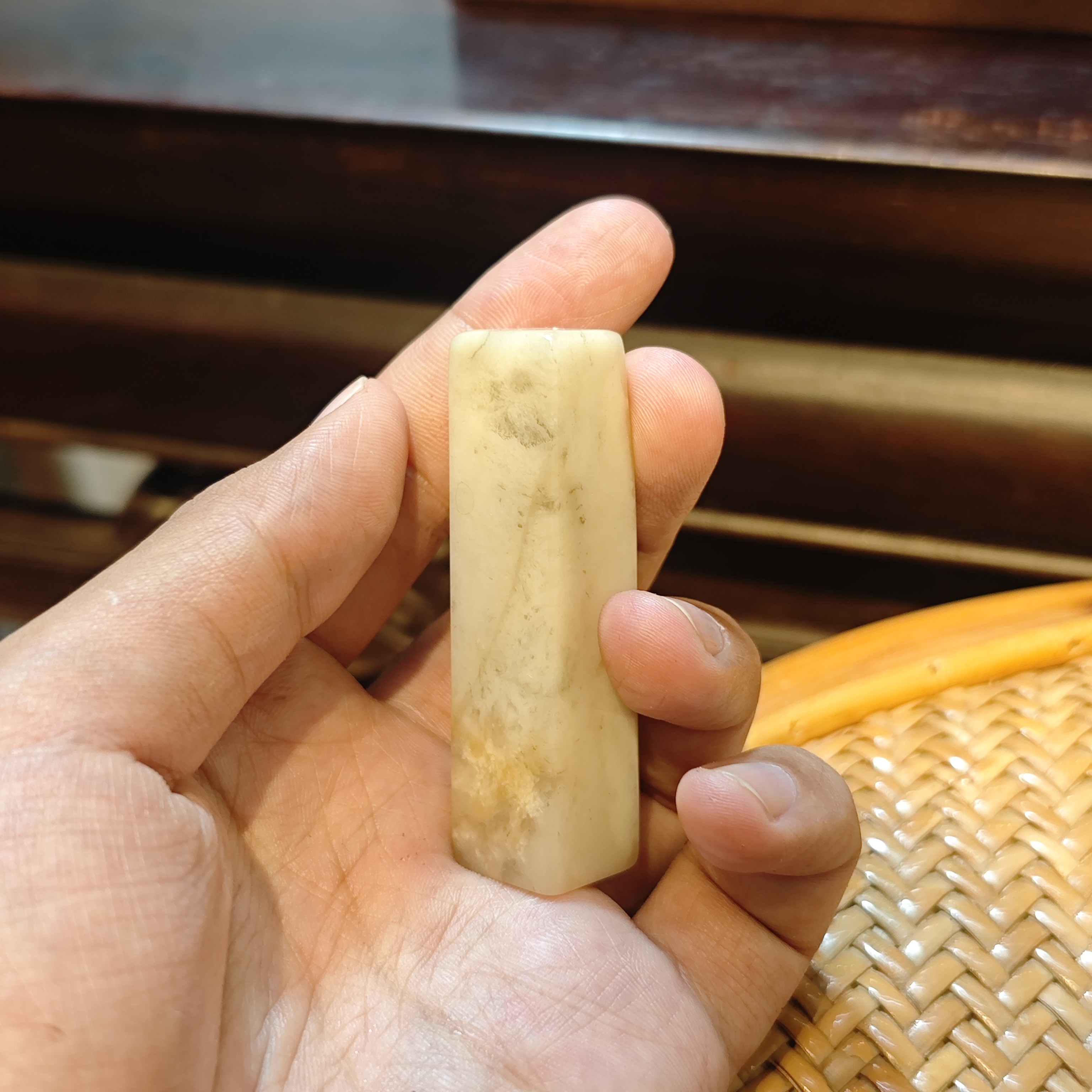 寿山石老性高山石方章
