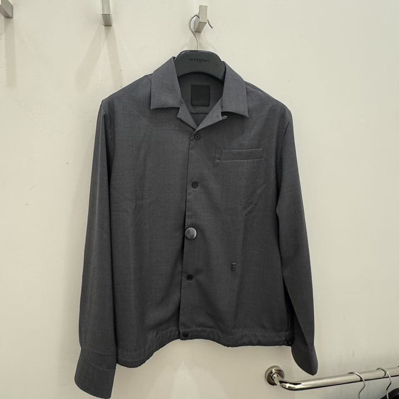 未使用 Givenchy/纪梵希 男士翻领夹克外套