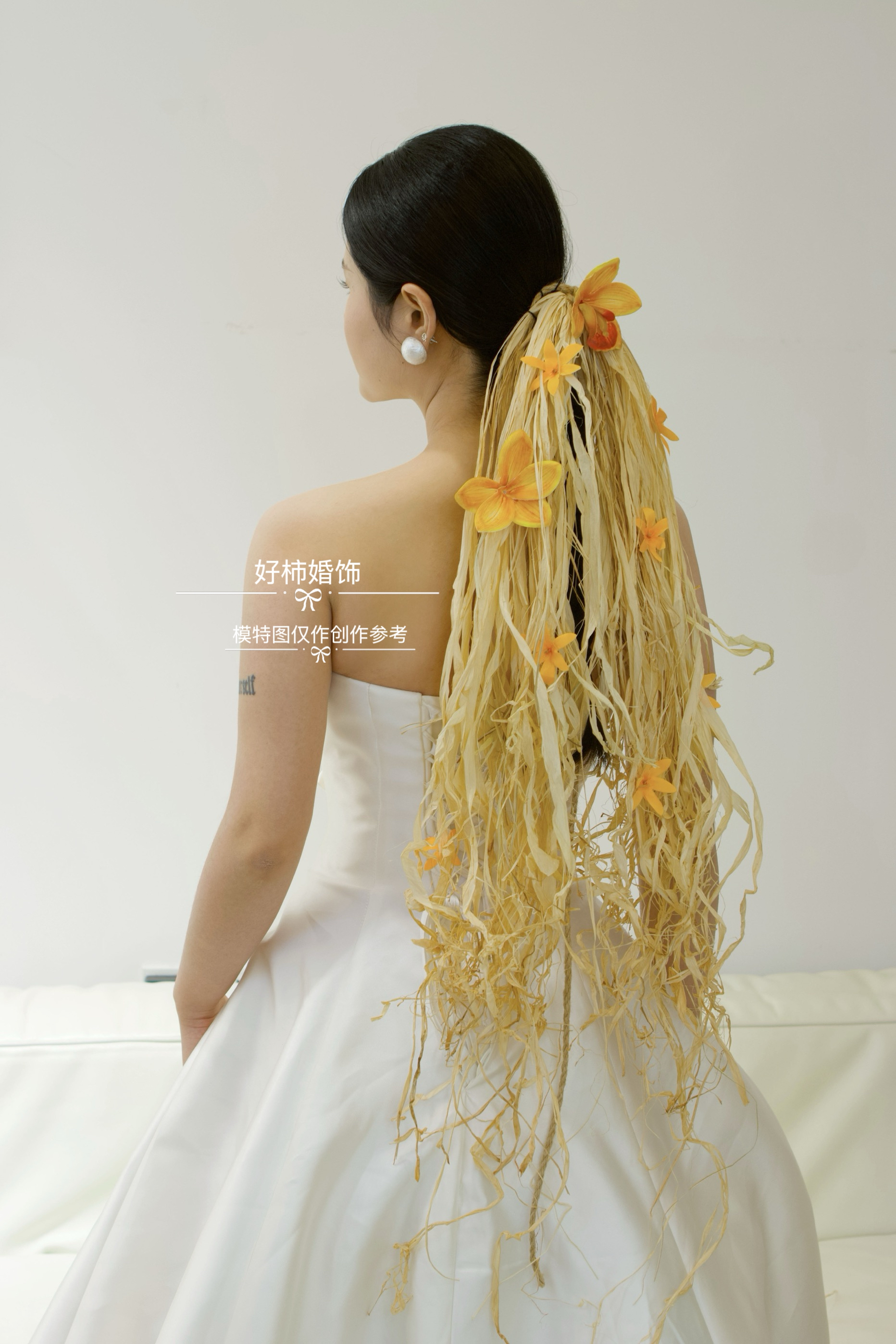 好柿｜311现货发康康造型垂肩系列小众新娘有格调慵懒风出片饰品