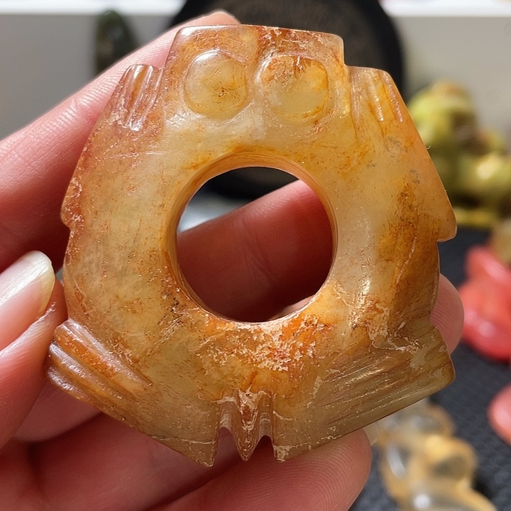 岫岩老玉（透闪石质玉）未镶嵌挂件