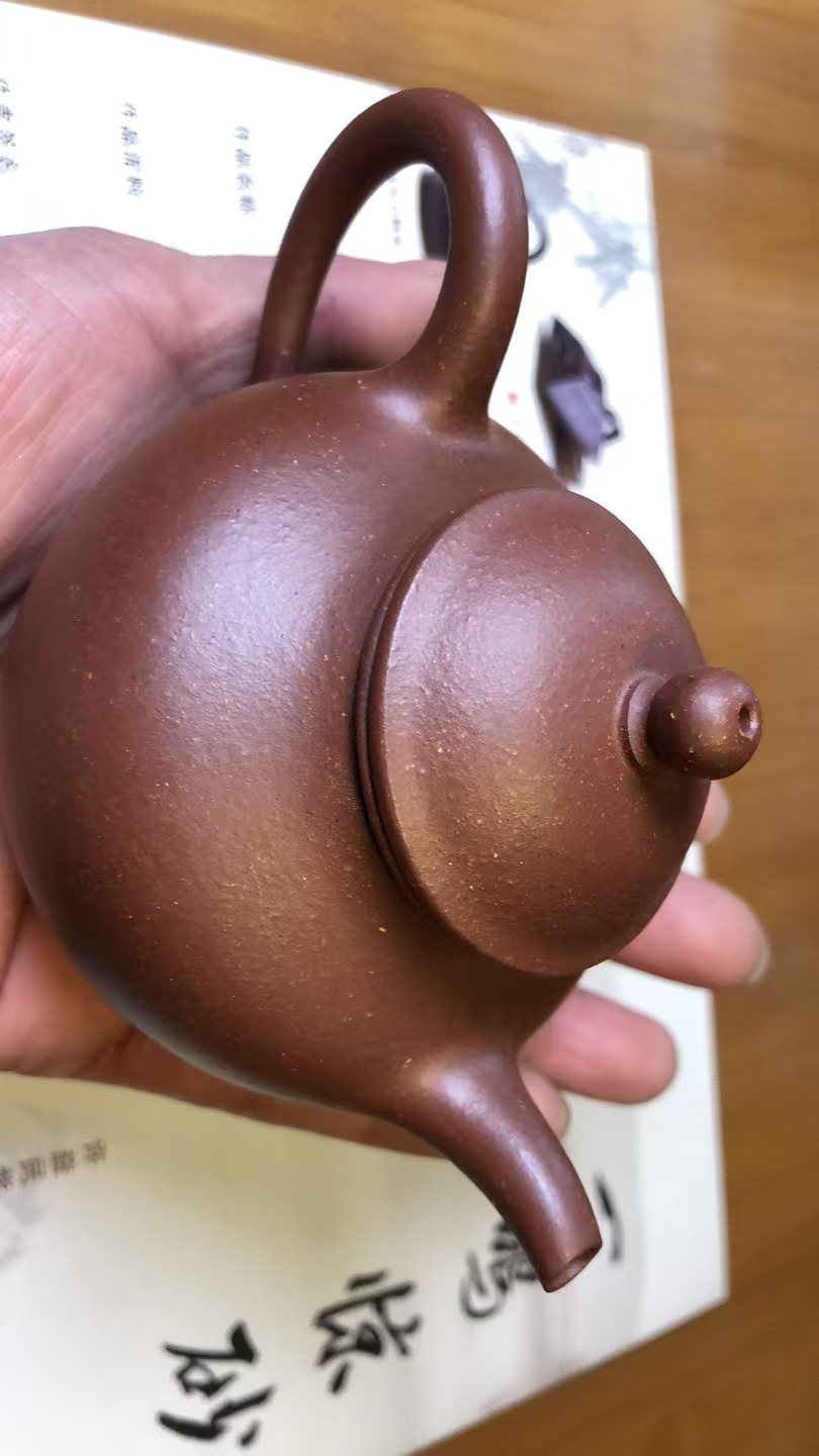 半手工秋水壶。中小品。一鸣惊砂出品