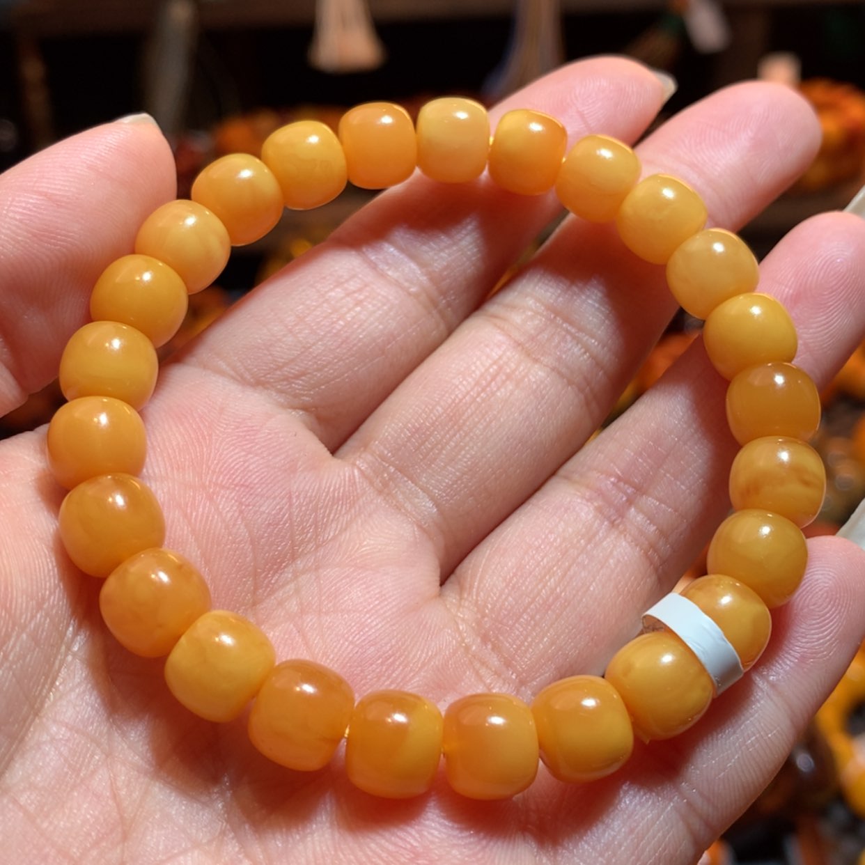【闪购商品】手串蜜蜡未镶嵌蜜蜡手串