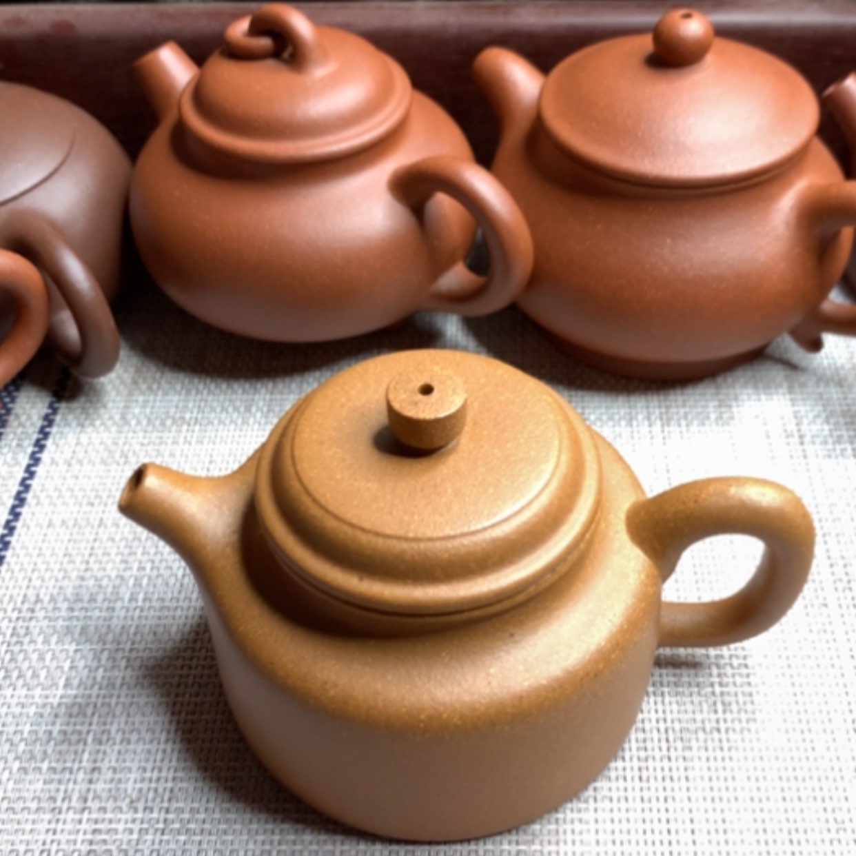 【闪购商品】紫砂茶壶200CC微瑕半手工制作