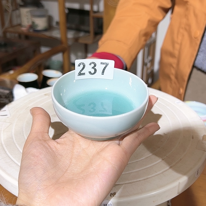 小米茶器龙泉青瓷