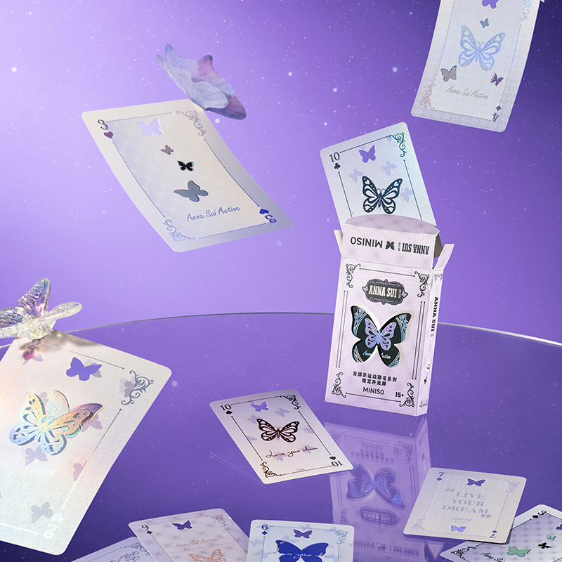 安娜苏运动联名系列限定扑克牌