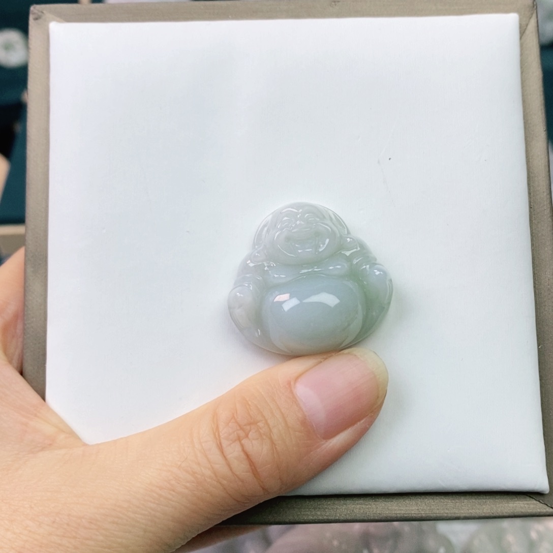 翡翠颈饰未镶嵌用****6佛公