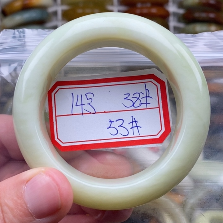 未镶嵌蛇纹石玉手绳