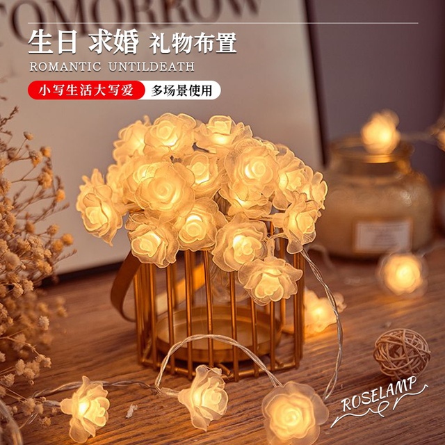 灯带气氛灯led小彩灯串花束室内房间生日求婚表白场景布置装饰灯