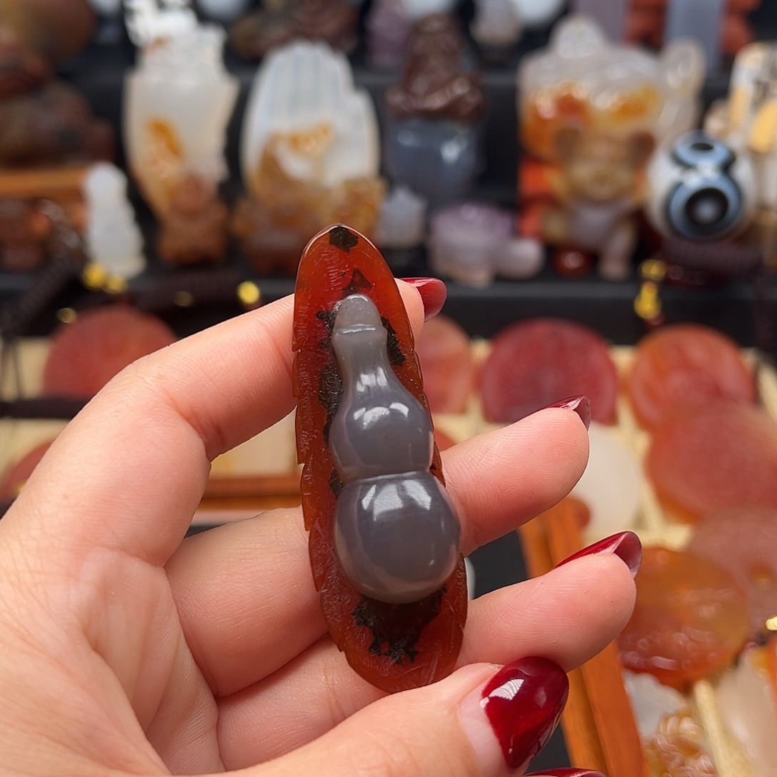 玛瑙/玉髓未镶嵌颈饰