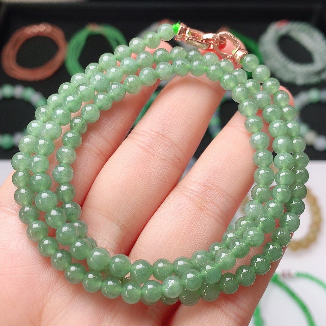 翡翠未镶嵌手链翡翠