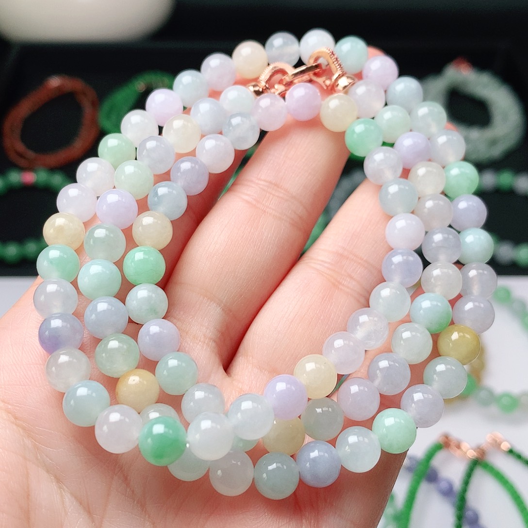 翡翠未镶嵌手链翡翠