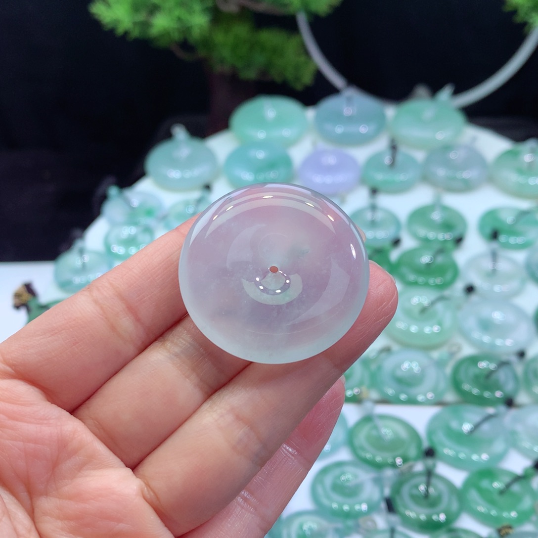 颈饰未镶嵌翡翠15尺寸34.9*5.8