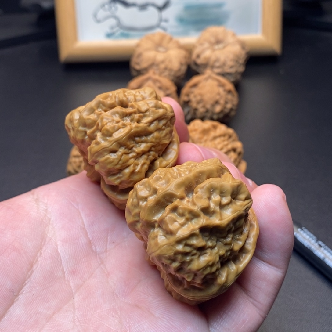 梦***、吊坠文玩核桃蛤蟆头