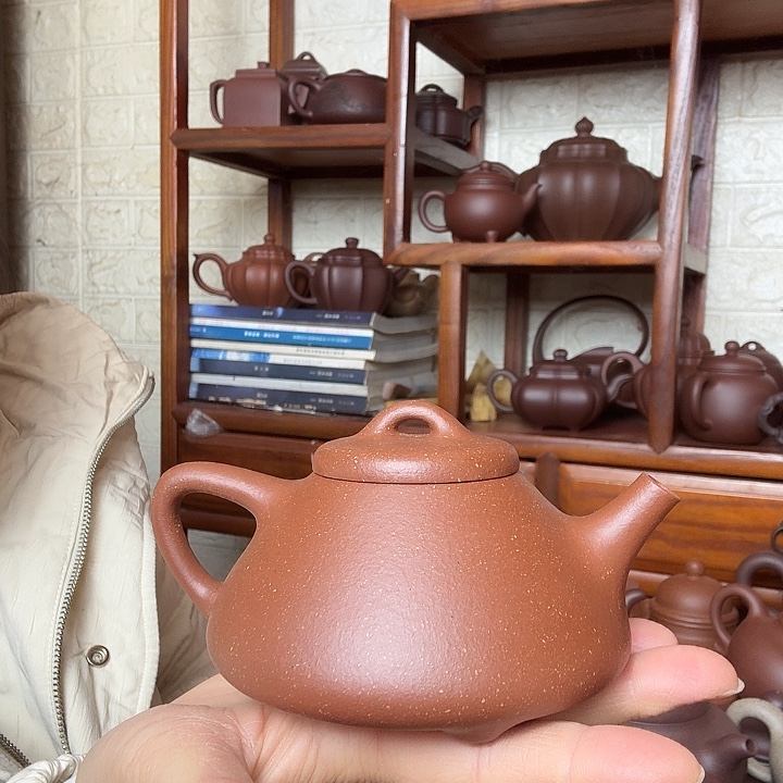 紫砂茶壶子治260cc半手工