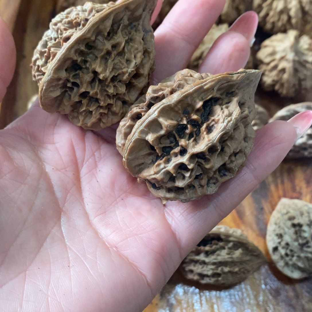 月**头秦岭野生核桃鸡心