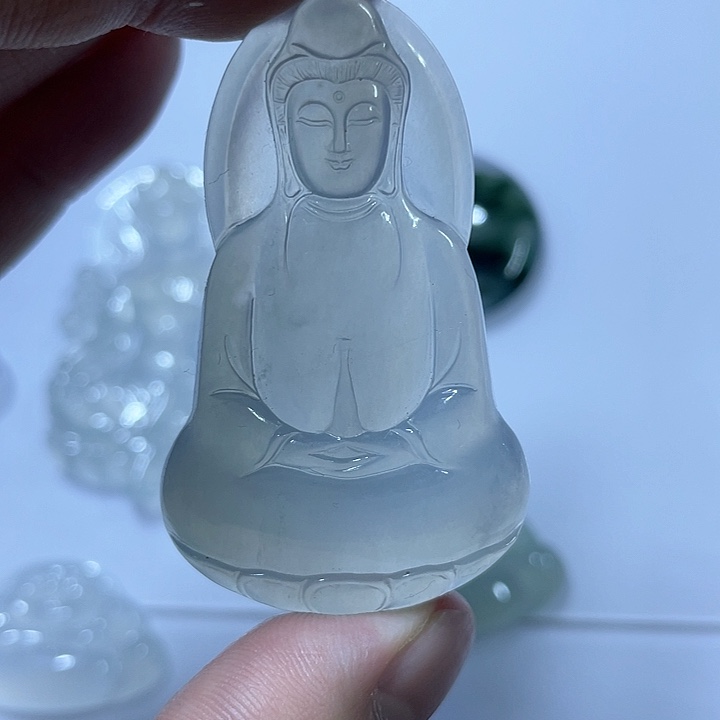 定制翡翠未镶嵌毛货