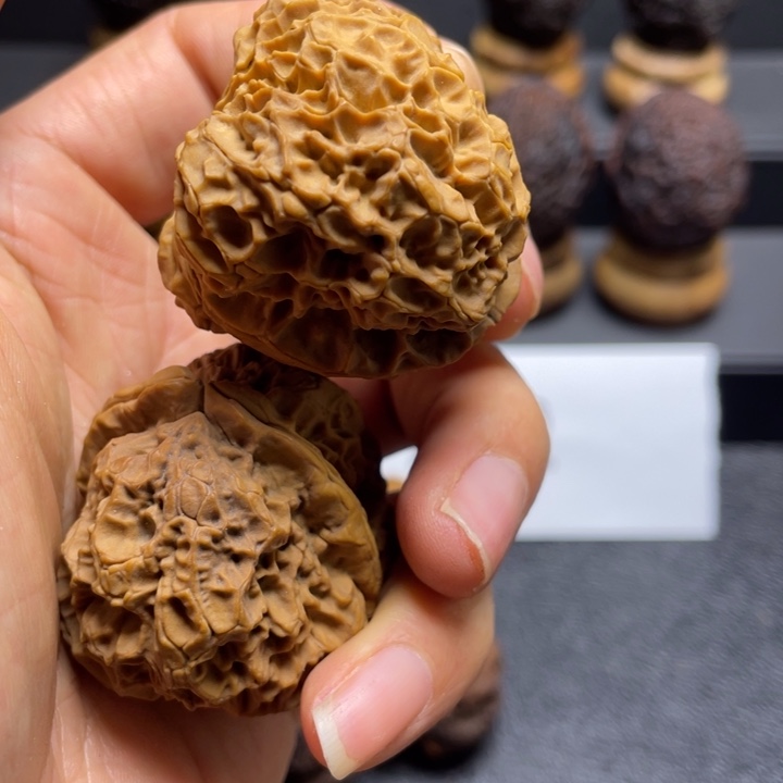 文玩核桃吊坠F三角蛙42