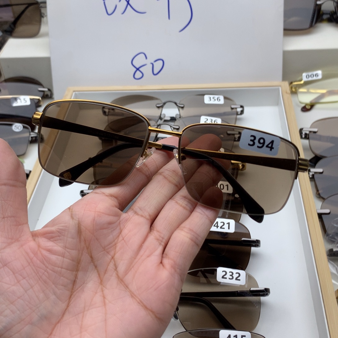 分体式半框茶水晶394