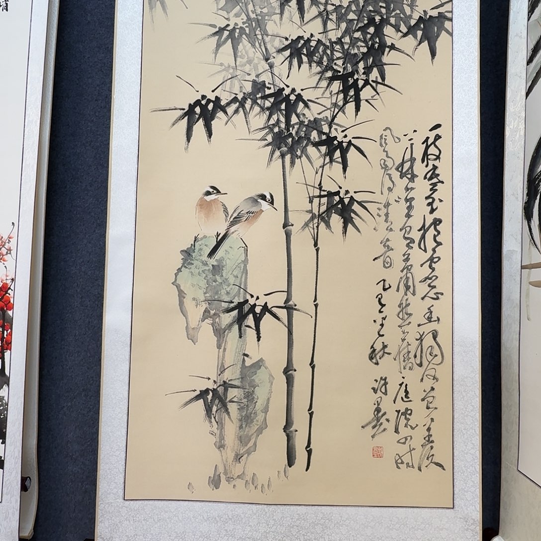 纯手绘国画作品好看四尺