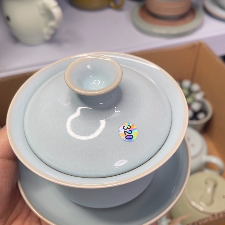 柔***弱汝州原矿原釉微瑕320