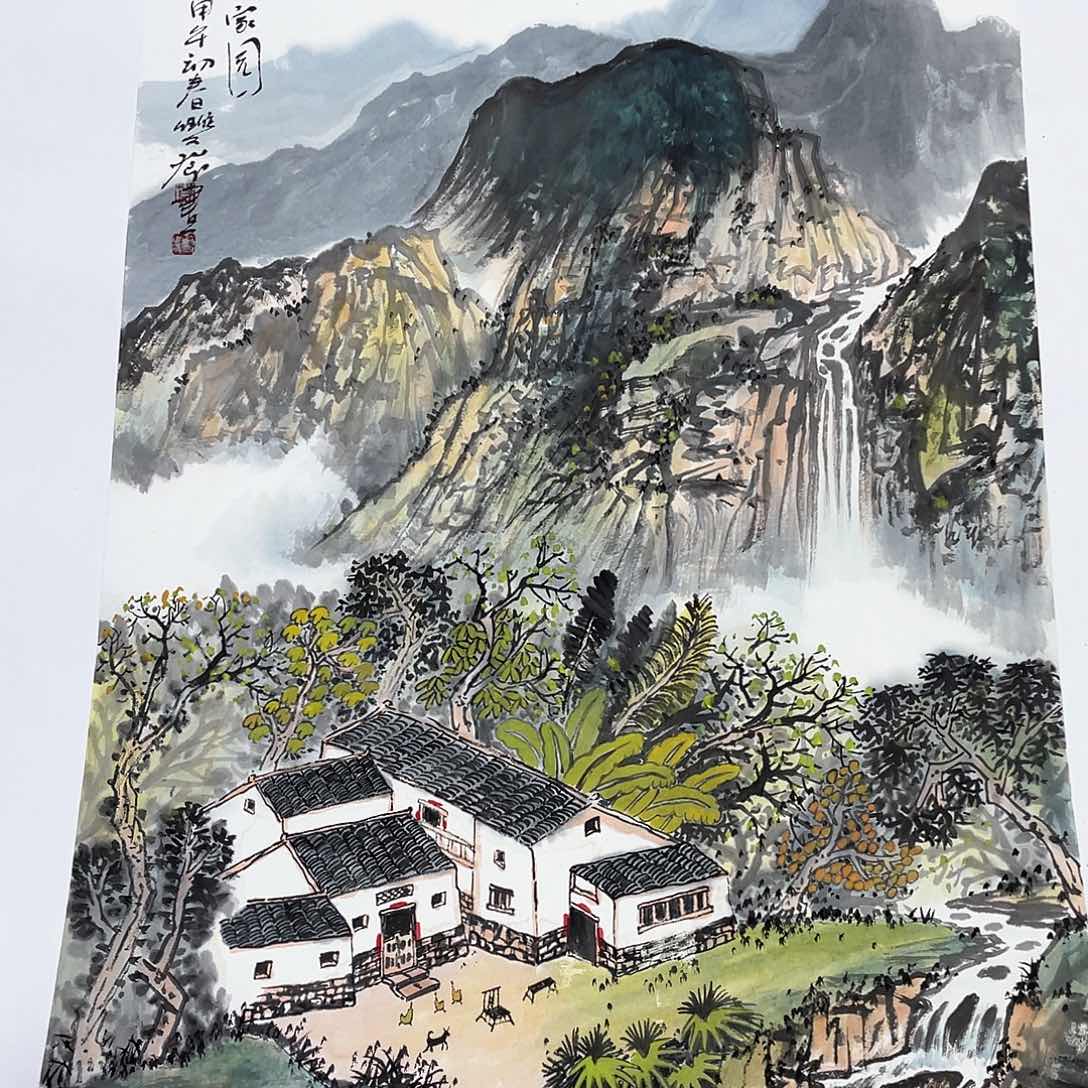 国画莫双发老师精品作品