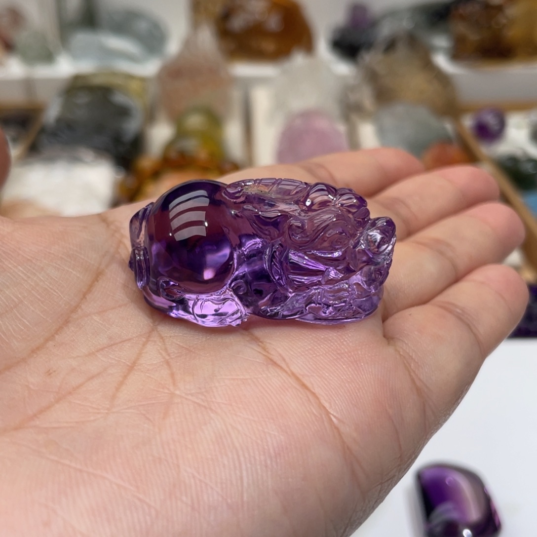 水晶颈饰未镶嵌三***能定制