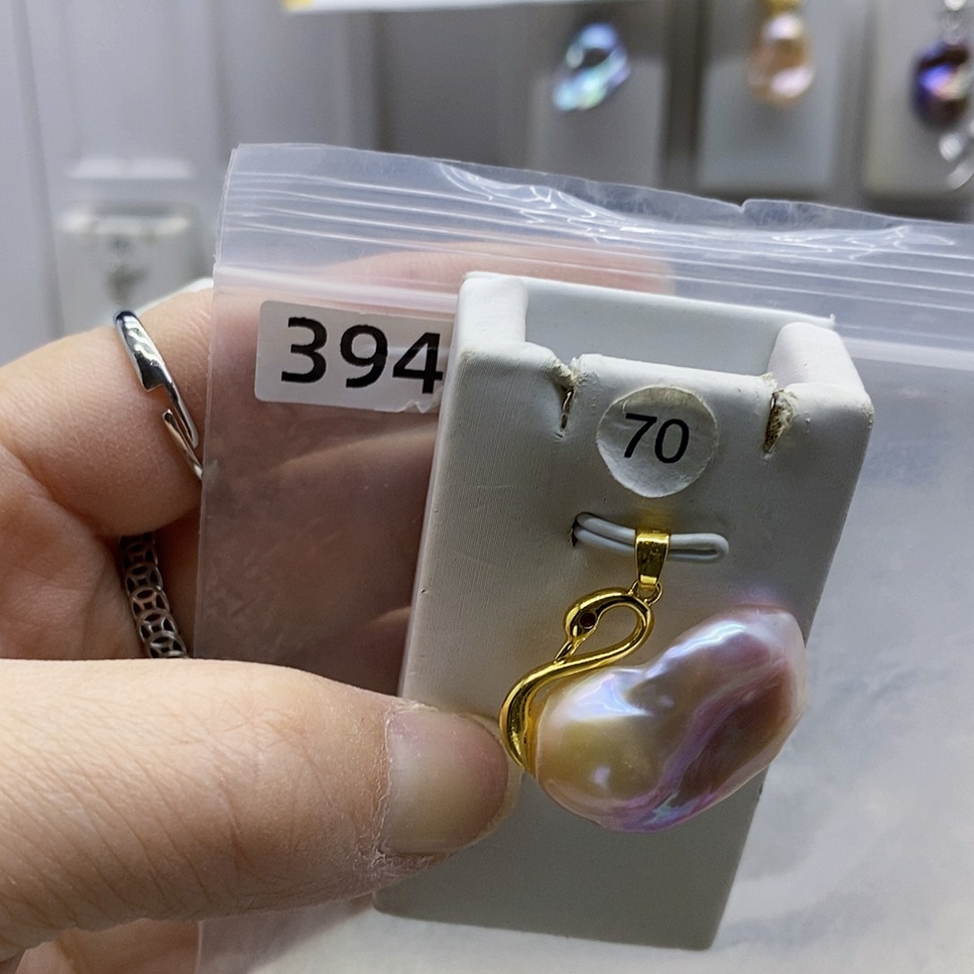 颈饰合金淡水珍珠