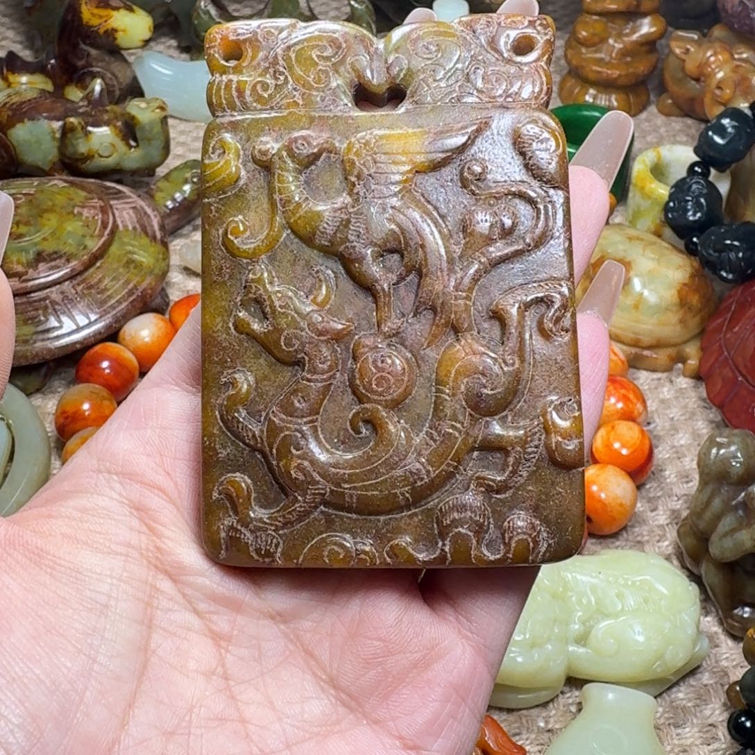 吊坠白玉菩提挂件