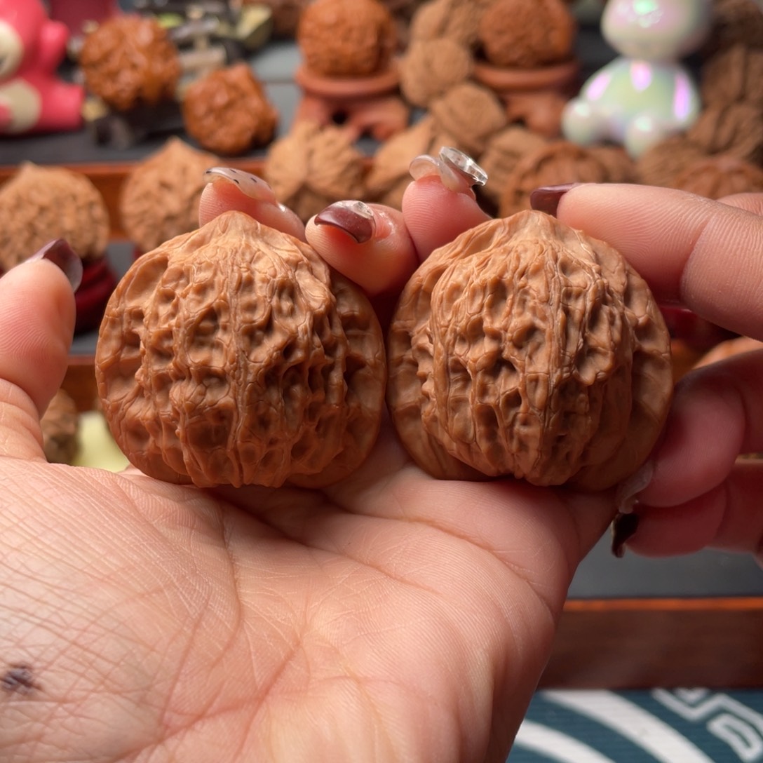 【闪购商品】文玩核桃把件公子帽42