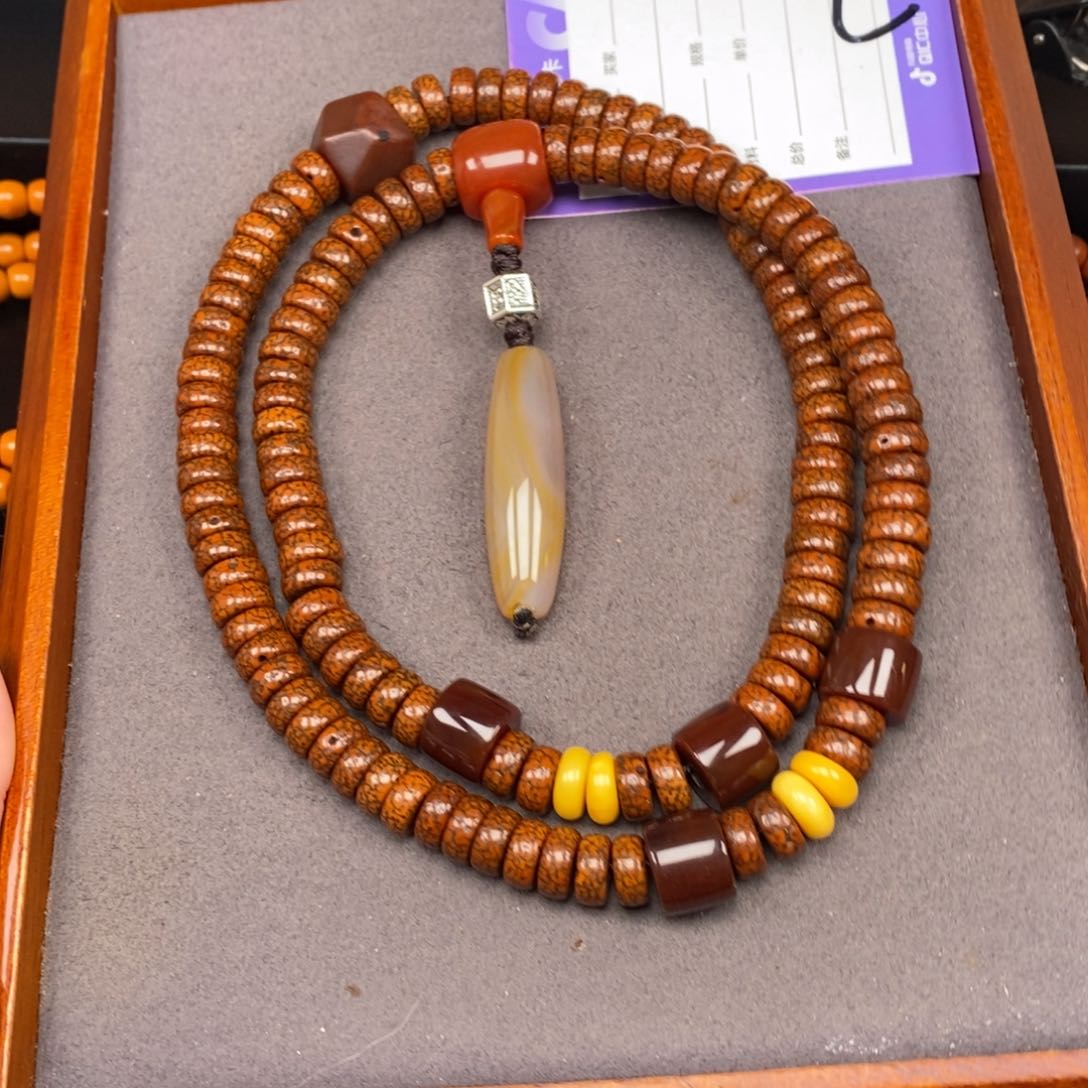 星月菩提吊坠@***，星月