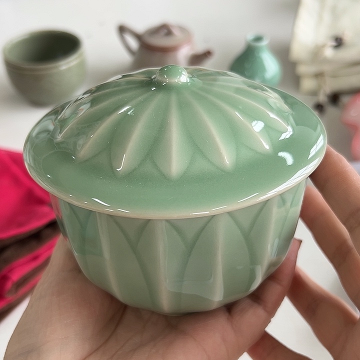 小米茶器龙泉青瓷