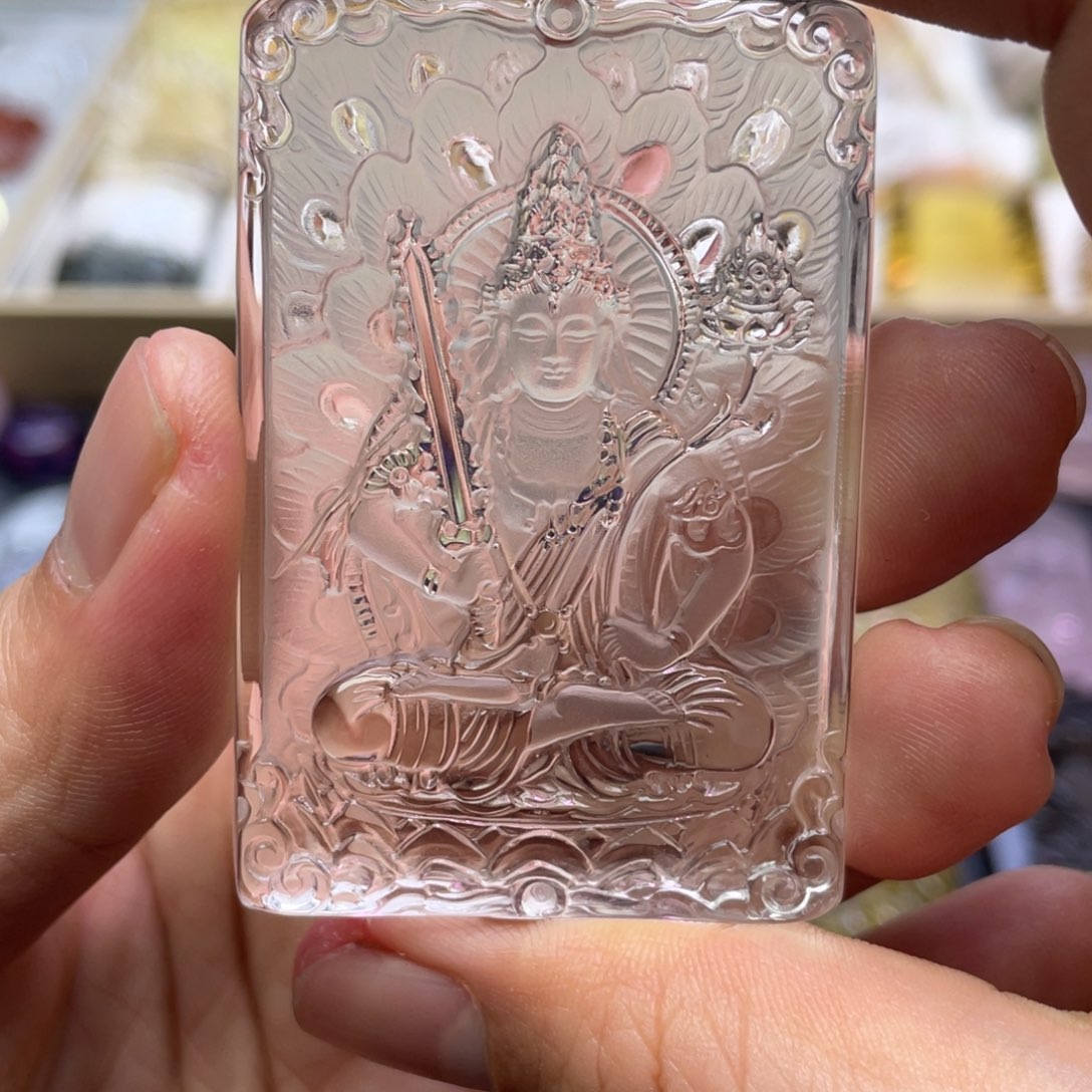 水晶颈饰未镶嵌定制