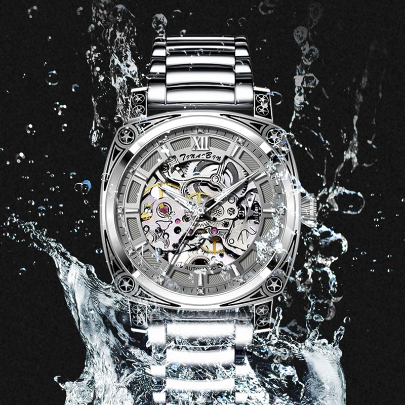 【理查德系列】全新 瑞士品牌TINAIBIN 高奢自动机械腕表lml