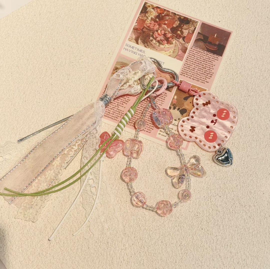 【A101~A200】diy配件手机链女款创意8月8