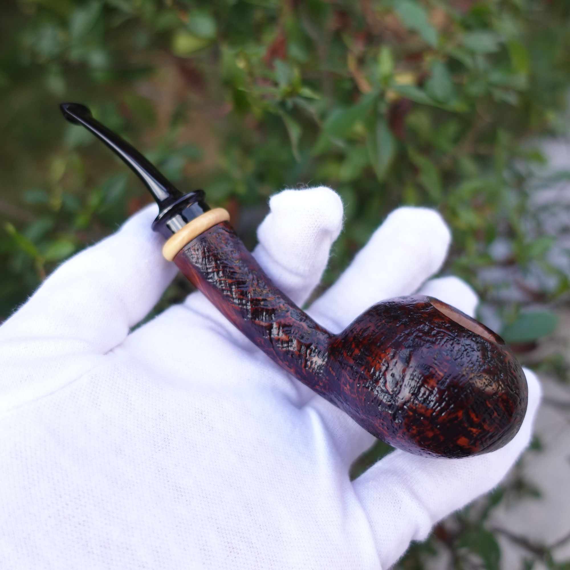 纯手工石楠木烟斗