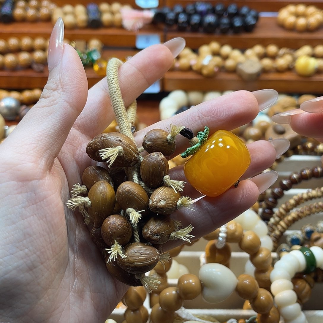 星***尹菩提手串/手链7-8颗配件 编成葡萄款