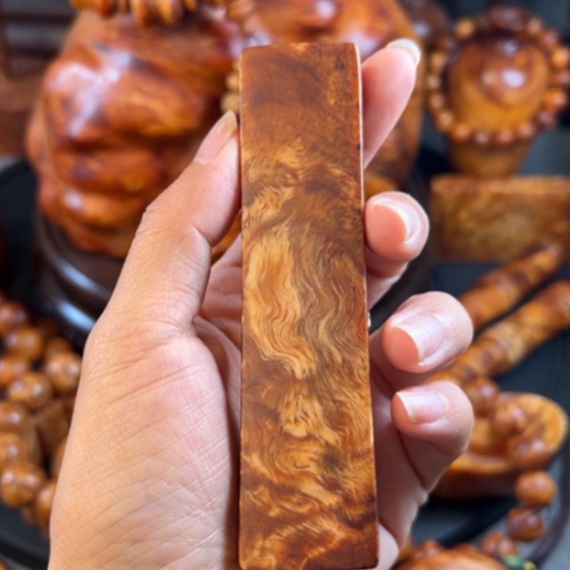 【闪购商品】松木（琥珀木）把件
