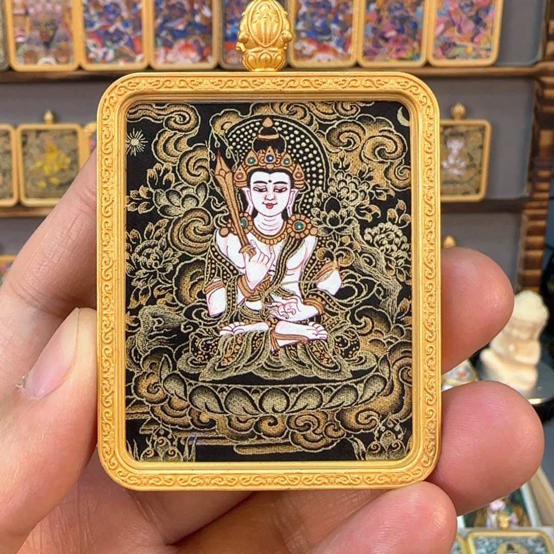 吊坠青海热贡纯手绘【虚空】