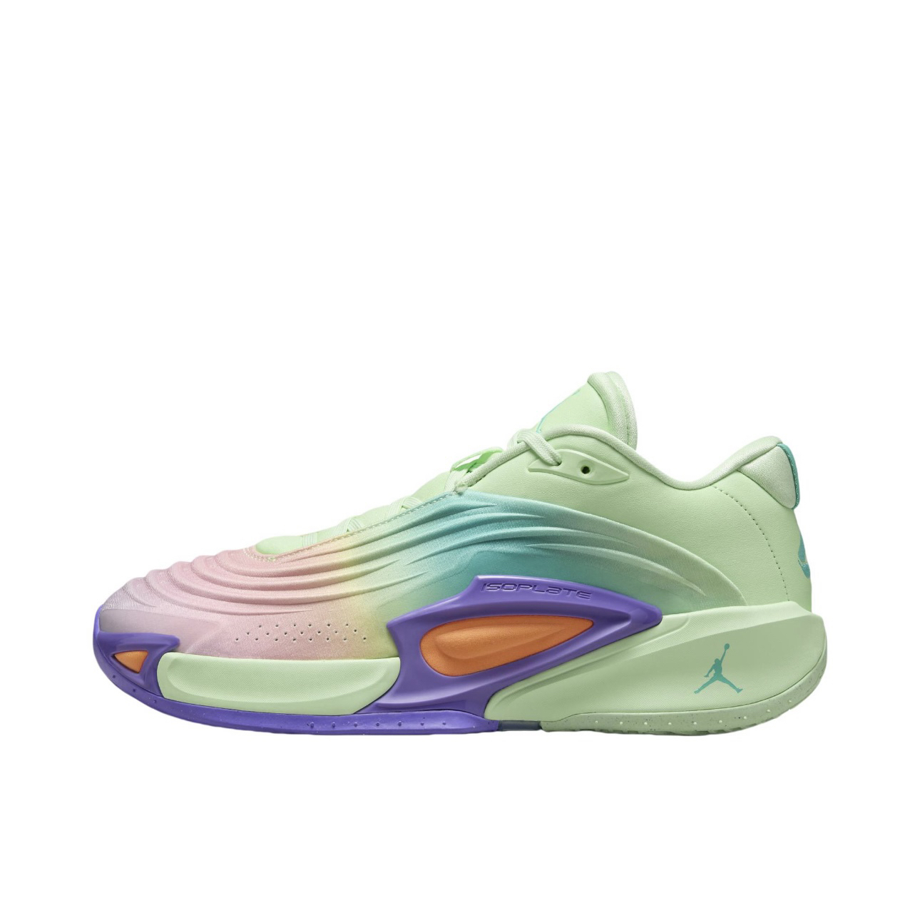 Jordan Luka 3 PF 减震防滑耐磨低帮篮球鞋男款 青紫粉HQ5048-300