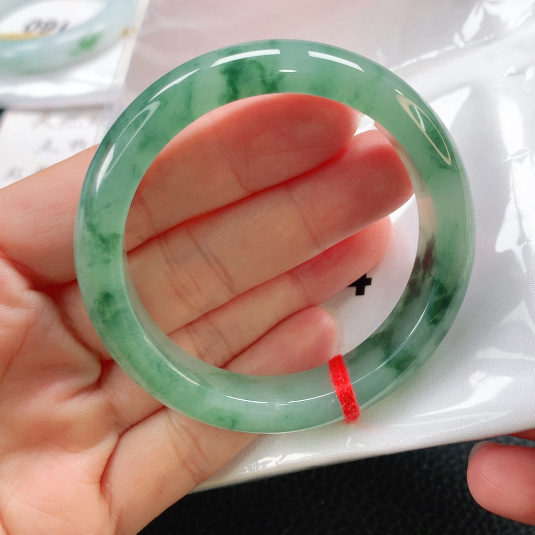 未镶嵌手镯翡翠51.8正