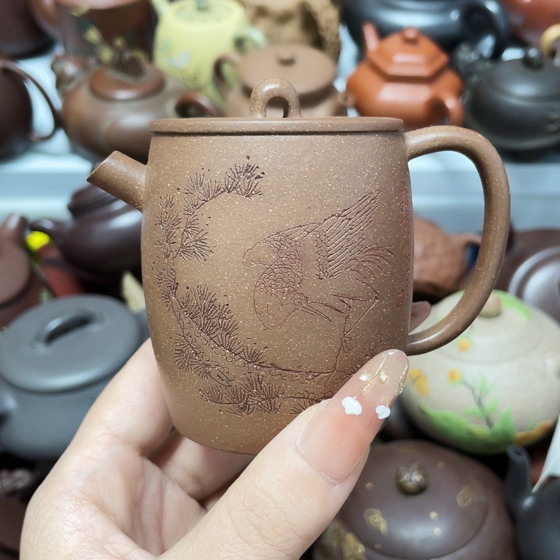 茶壶紫砂130cc宜兴紫砂壶